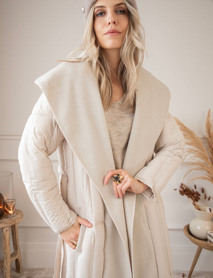 Long Lilah Beige - Coat