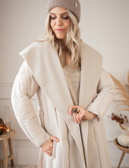 Long Lilah Beige - Coat