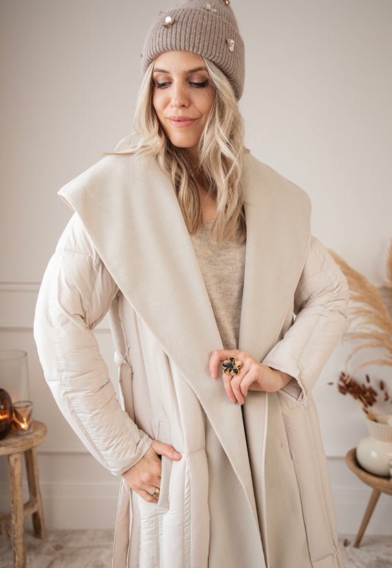 Long Lilah Beige - Coat