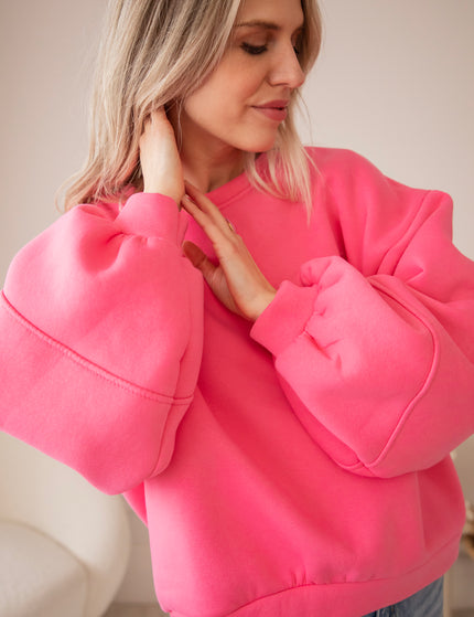 Snuggle Up Fuchsia - Sweater