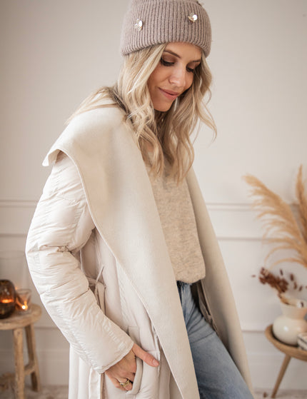 Long Lilah Beige - Coat