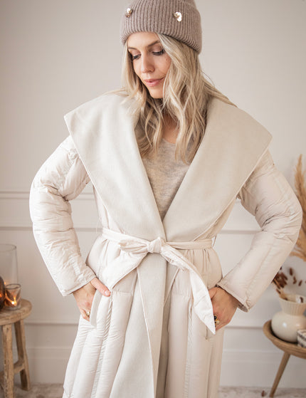 Long Lilah Beige - Coat