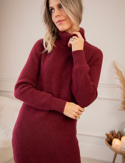 Caroll Bordeaux - Sweater Dress