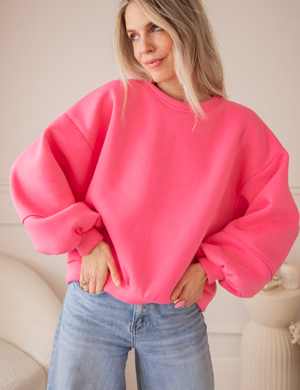 Snuggle Up Fuchsia - Sweater