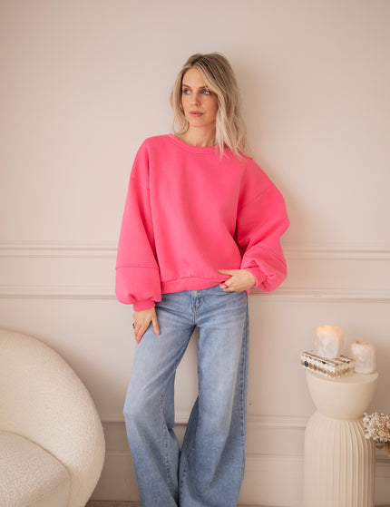 Snuggle Up Fuchsia - Sweater
