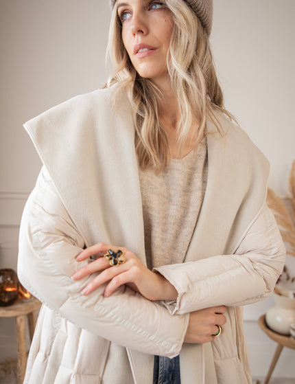 Long Lilah Beige - Coat