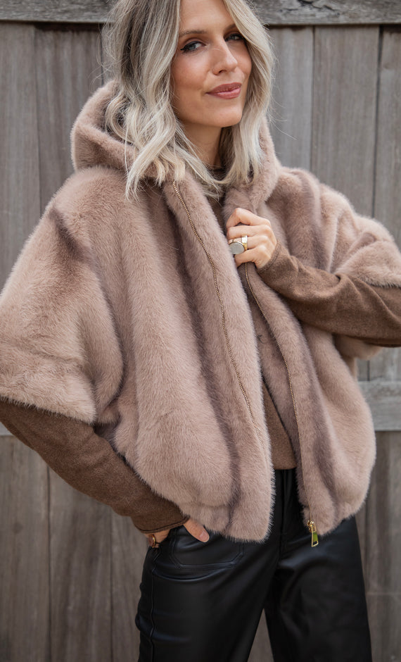 Cozy Up Brown - Jacket