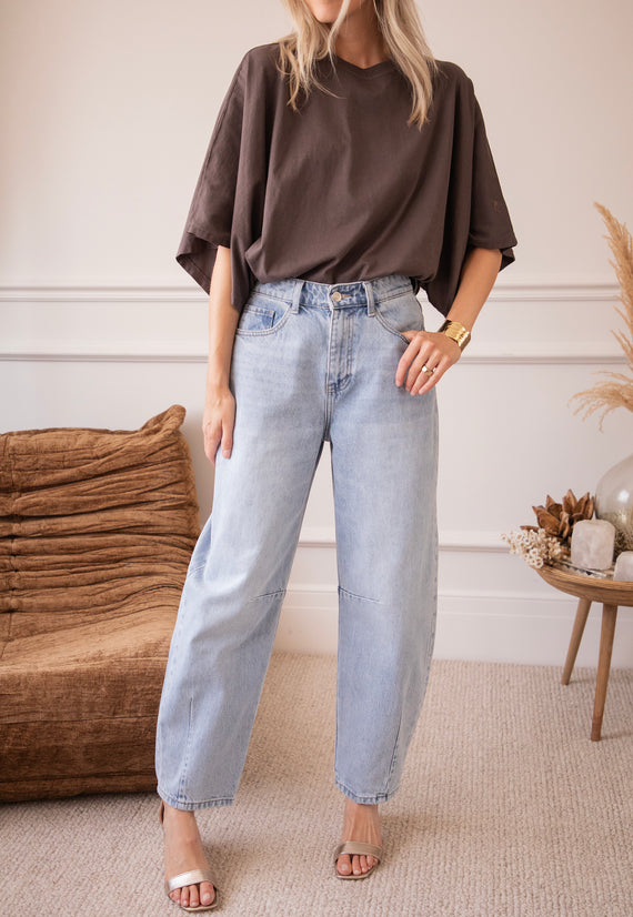 Billie Barrel Blue - Jeans