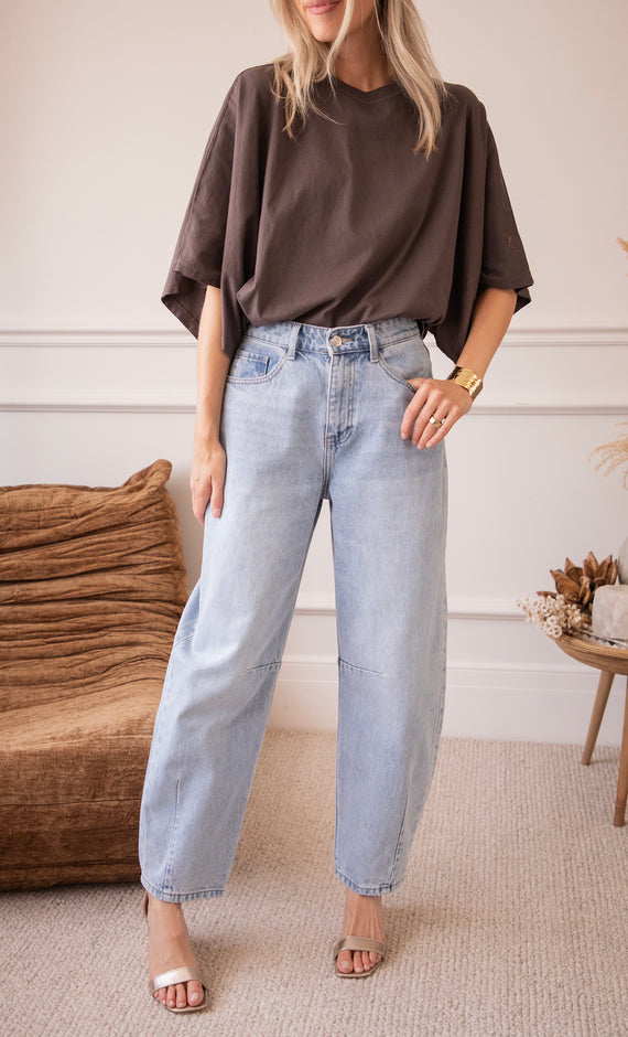Billie Barrel Blue - Jeans