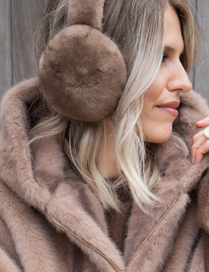 Cozy Up Taupe - Ear Warmers