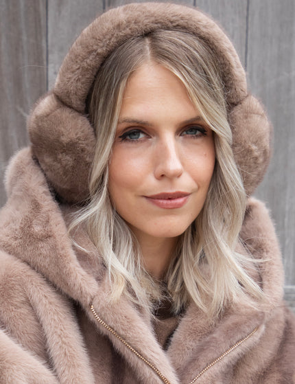 Cozy Up Taupe - Ear Warmers