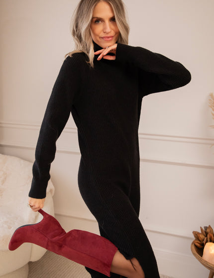 Caroll Black - Sweater Dress