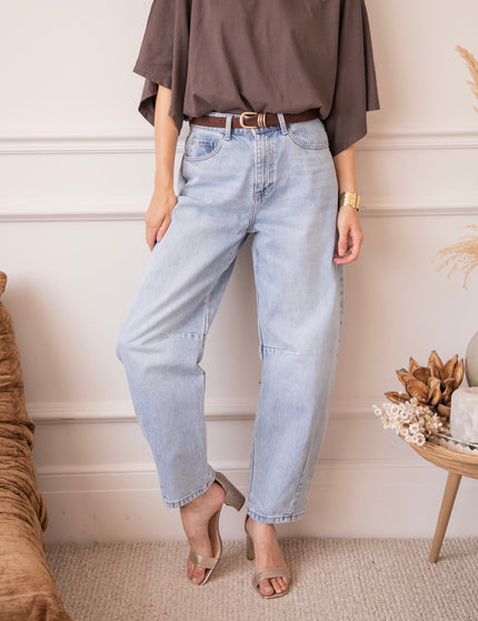 Billie Barrel Blue - Jeans