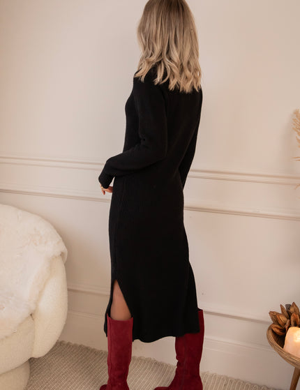 Caroll Black - Sweater Dress