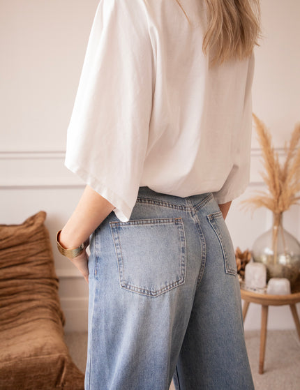 Piper Palazzo Long Blue - Jeans