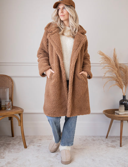 Teddy Charm Camel - Coat