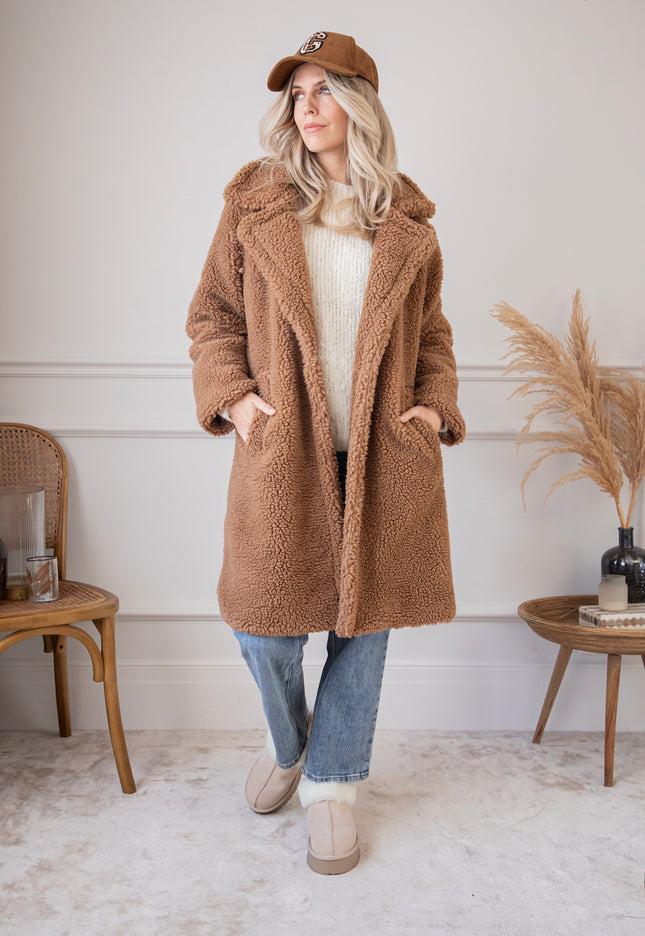 Teddy Charm Camel - Coat