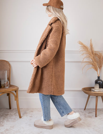 Teddy Charm Camel - Coat