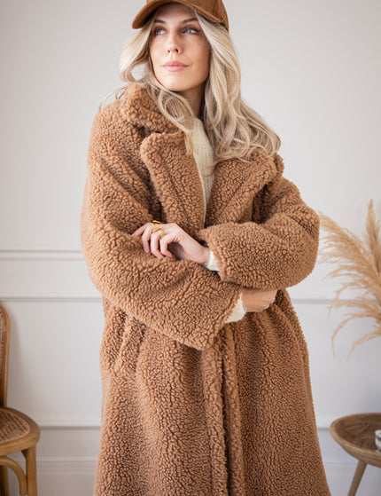 Teddy Charm Camel - Coat