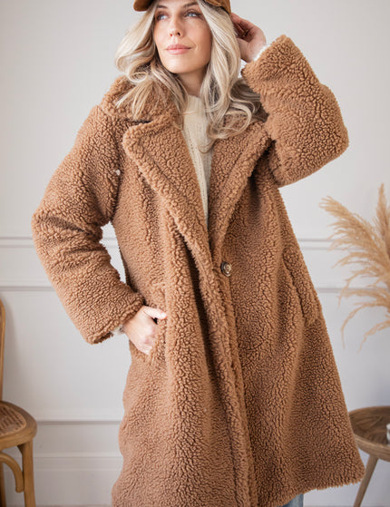 Teddy Charm Camel - Coat