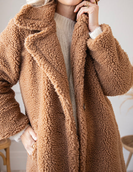 Teddy Charm Camel - Coat