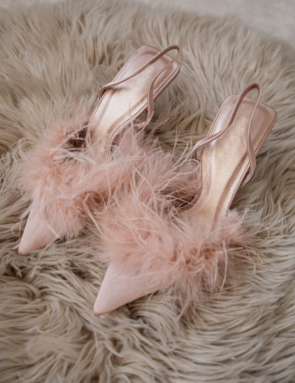 Pretty Plumes Old Pink - Heels