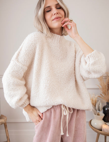 Amber Woolen Beige - Sweater