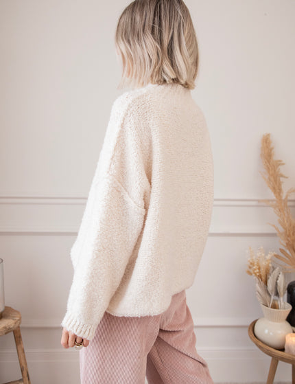 Amber Woolen Beige - Sweater