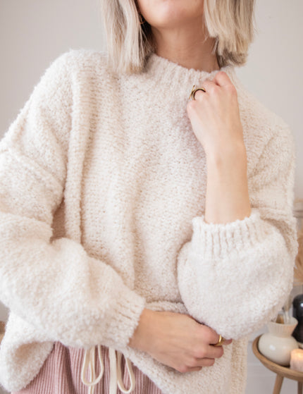 Amber Woolen Beige - Sweater