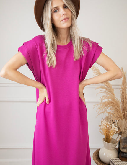 Kleid - Loiss - Magenta