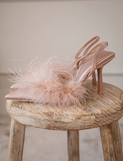 Pretty Plumes Old Pink - Heels