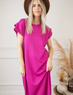 Kleid - Loiss - Magenta