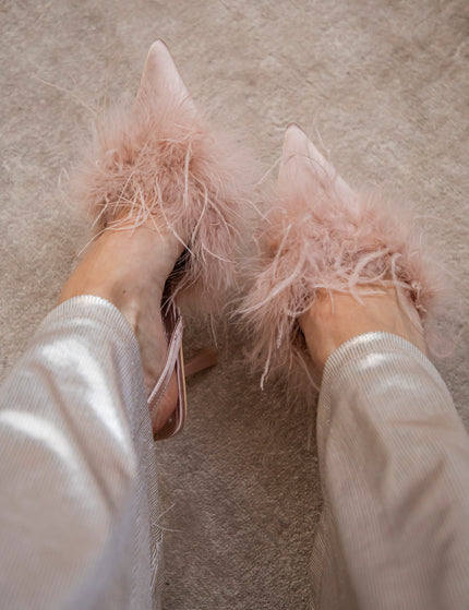 Pretty Plumes Old Pink - Heels