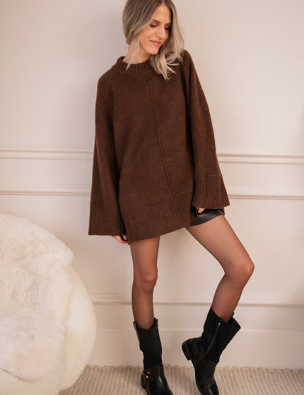 Odile Brown - Sweater Dress
