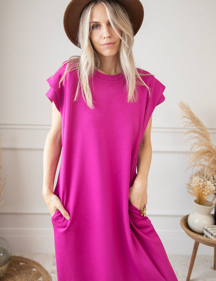 Kleid - Loiss - Magenta