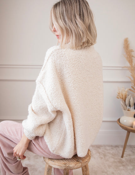 Amber Woolen Beige - Sweater