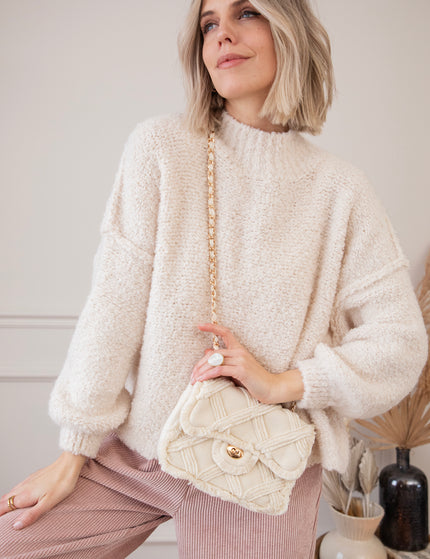 Amber Woolen Beige - Sweater