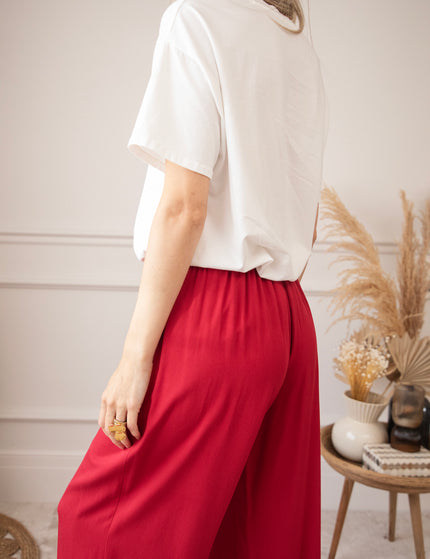 Smooth Simone Red - Broek