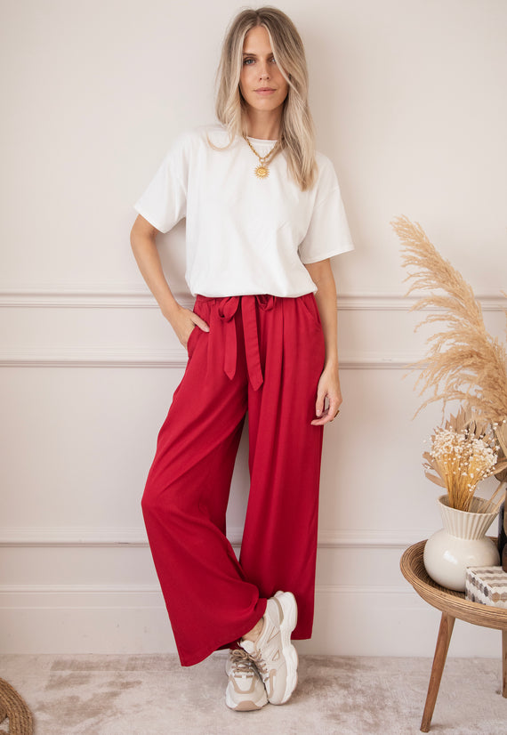 Smooth Simone Red - Broek