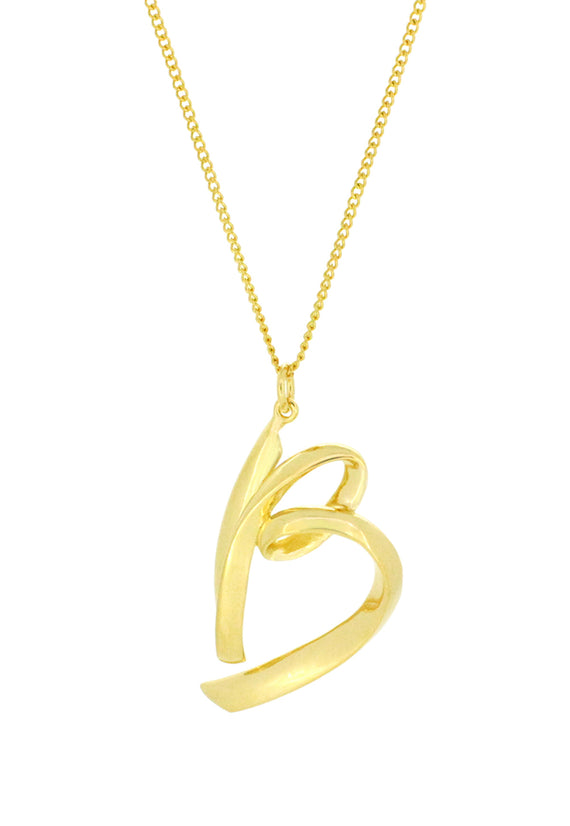 Alphabet B Gold - Ketting