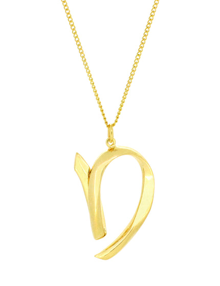 Alphabet D Gold - Chain