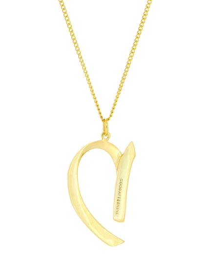 Alphabet D Gold - Chain