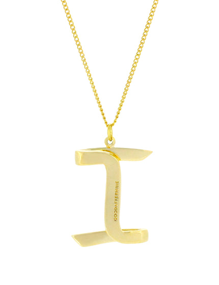 Alphabet I Gold - Ketting