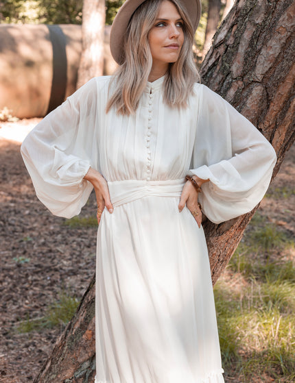 Matilda Off White - Maxi Dress