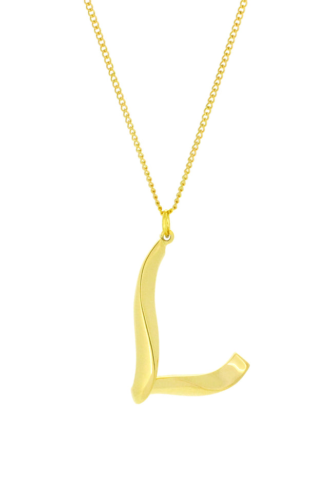 Alphabet L Gold - Chain