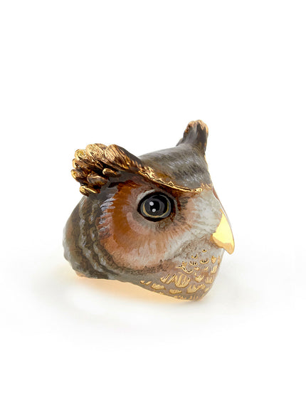 Merry Owl Brown - Ring