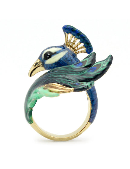 Peacock Blue - Ring