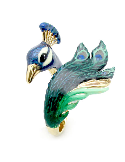 Ring - Peacock - Blau