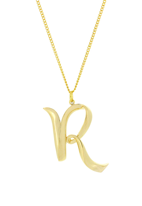 Alphabet R Gold - Ketting