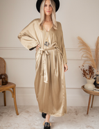 Silky Moments Gold - Maxi Jurk